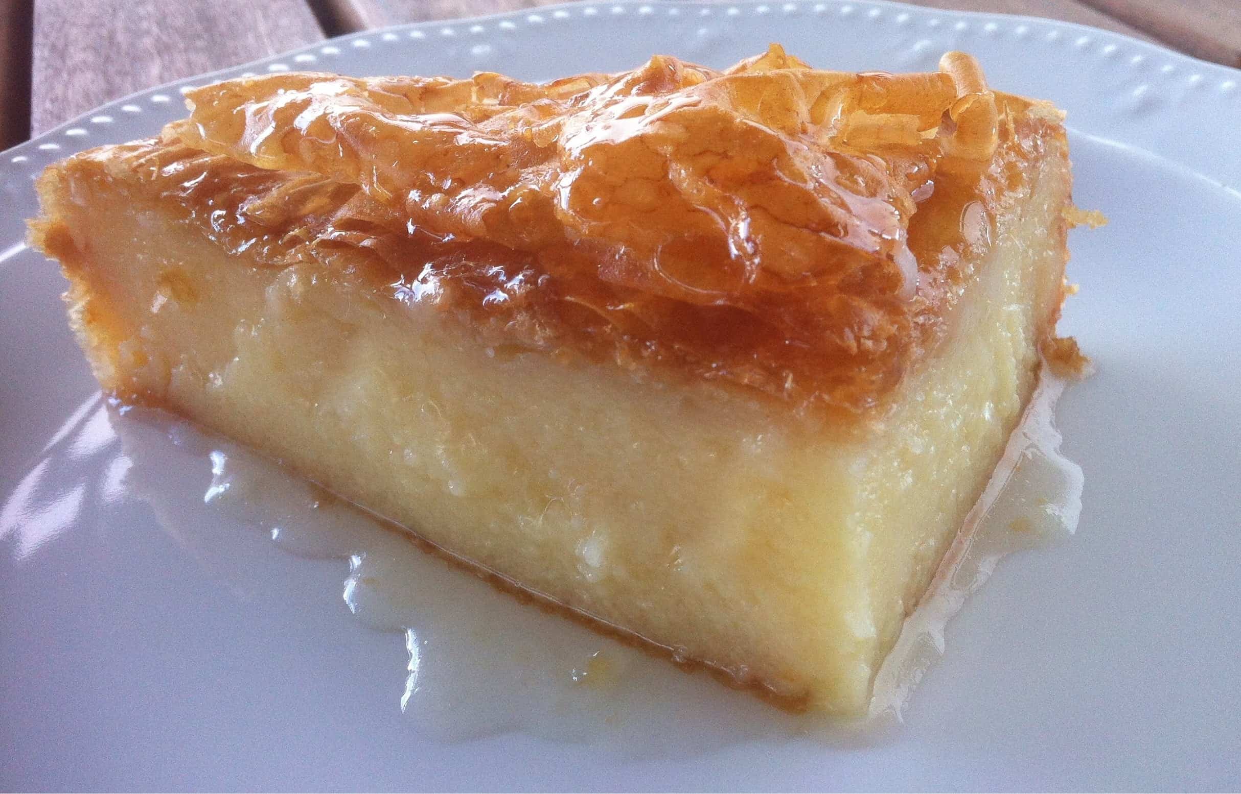 Traditional Greek Galaktoboureko Recipe Greek Custard Pie With Syrup My Greek Dish