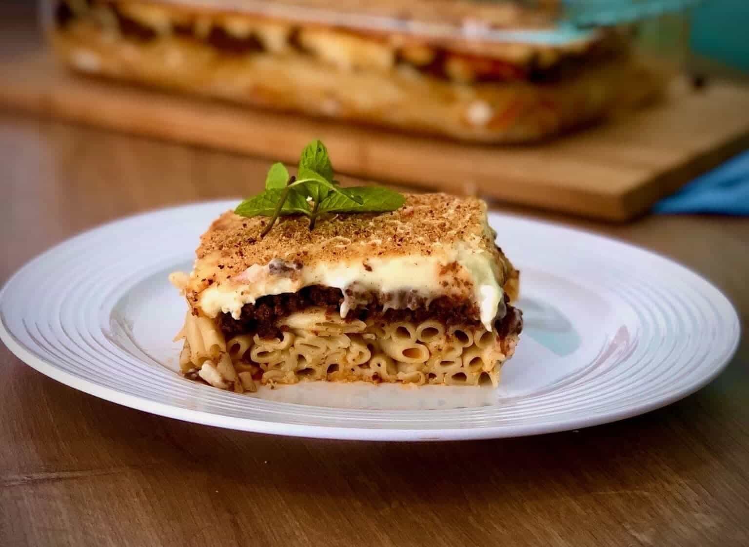 Greek Pastitsio Recipe (Greek Lasagna With Béchamel) - My Greek Dish