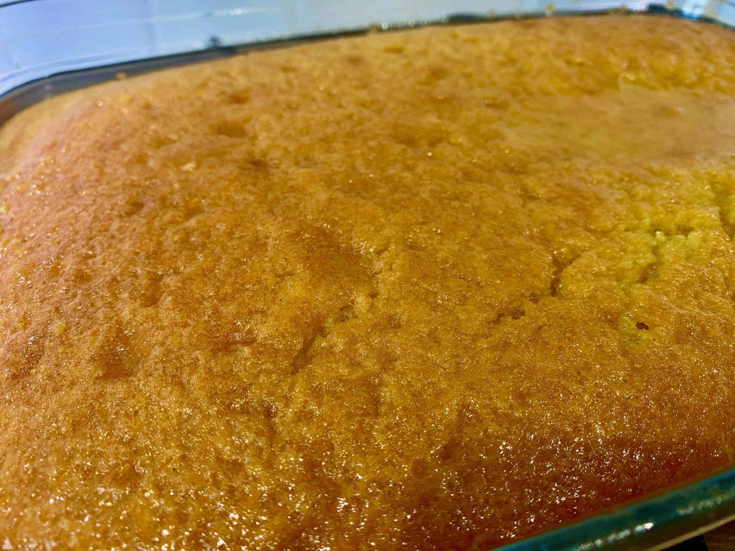 Greek Ravani / Revani recipe (Coconut cake with syrup) - My Greek Dish