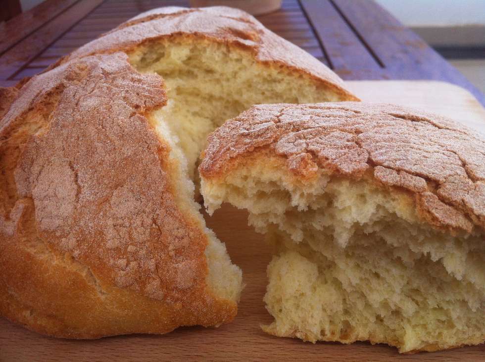 Self raising flour bread. An easy recipe for beginners! My Greek Dish