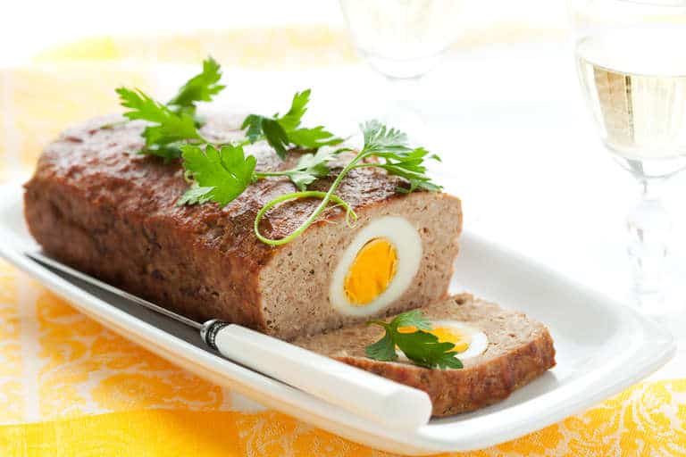 Greek Meatloaf stuffed with Eggs (Rolo Kima) - My Greek Dish