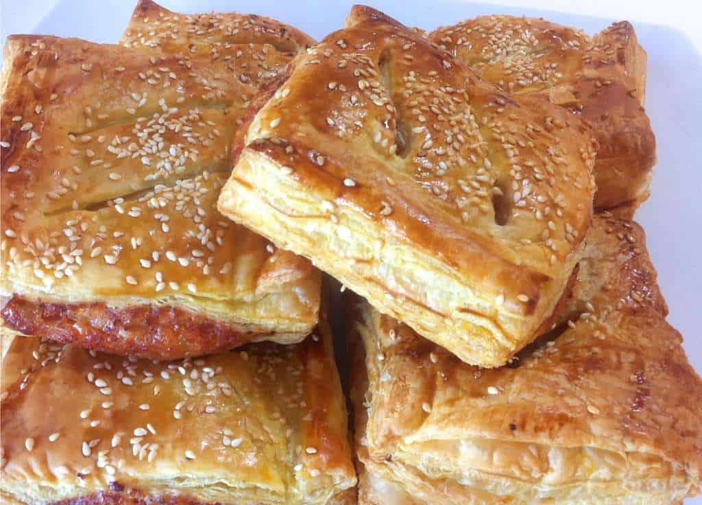 Puff Pastry Parcels recipe stuffed with Caramelised Apples and Pork ...