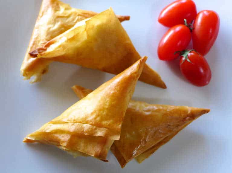 Greek Feta Cheese Pies Recipe (Tiropitakia) - My Greek Dish