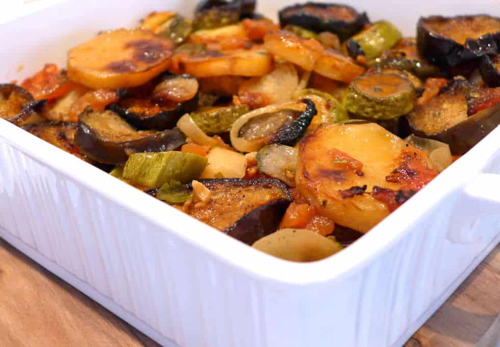 Delicious Briam recipe (Greek mixed Roasted Vegetables) - My Greek Dish