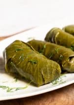 Greek Dolmades recipe (Stuffed Vine/ Grape Leaves Dolmathes) - My Greek ...