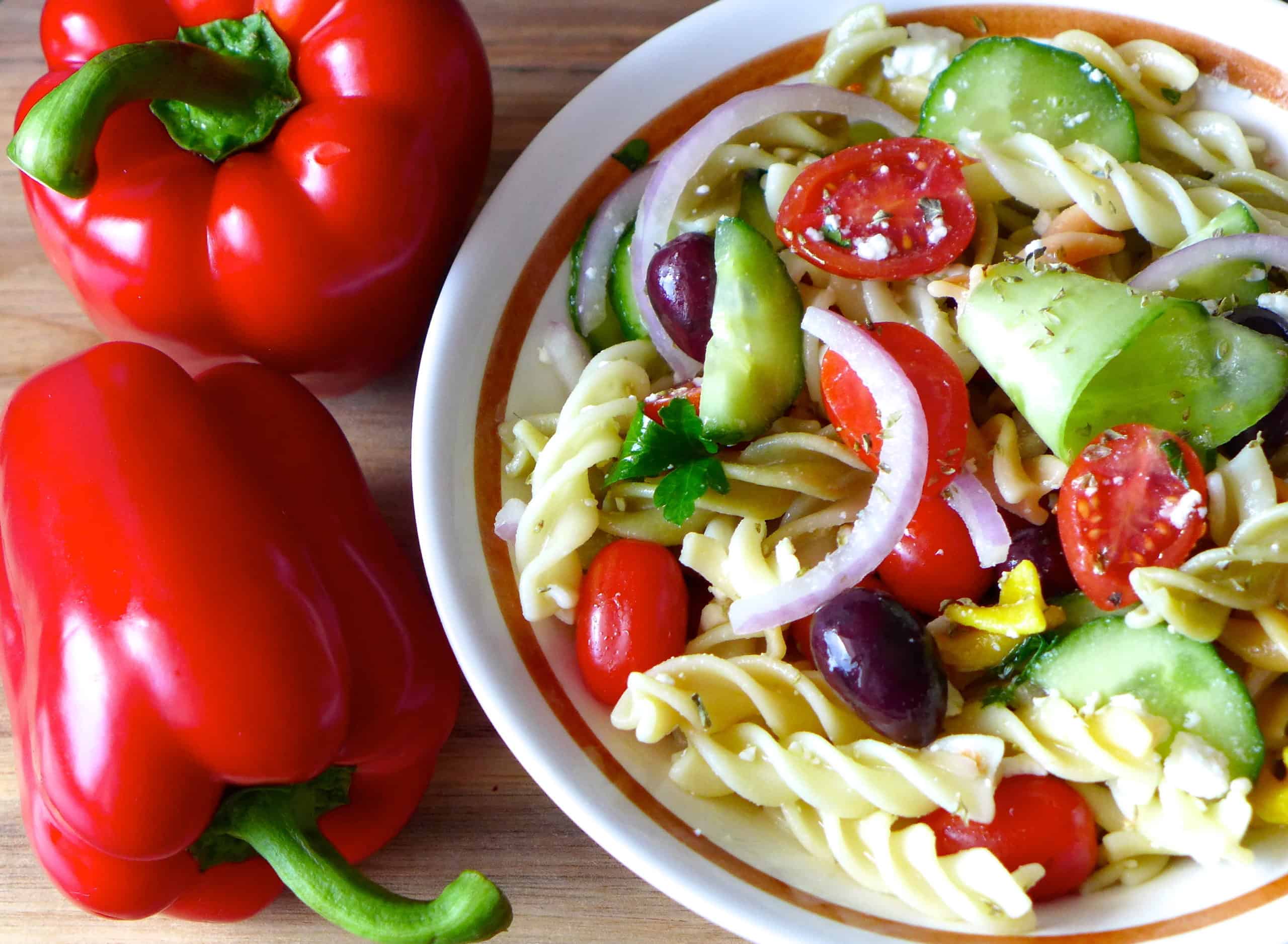 Greek Pasta Salad recipe - My Greek Dish