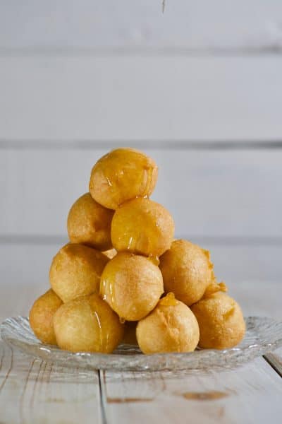 Delicious Lenten Greek Honey puffs recipe (Loukoumades) - My Greek Dish