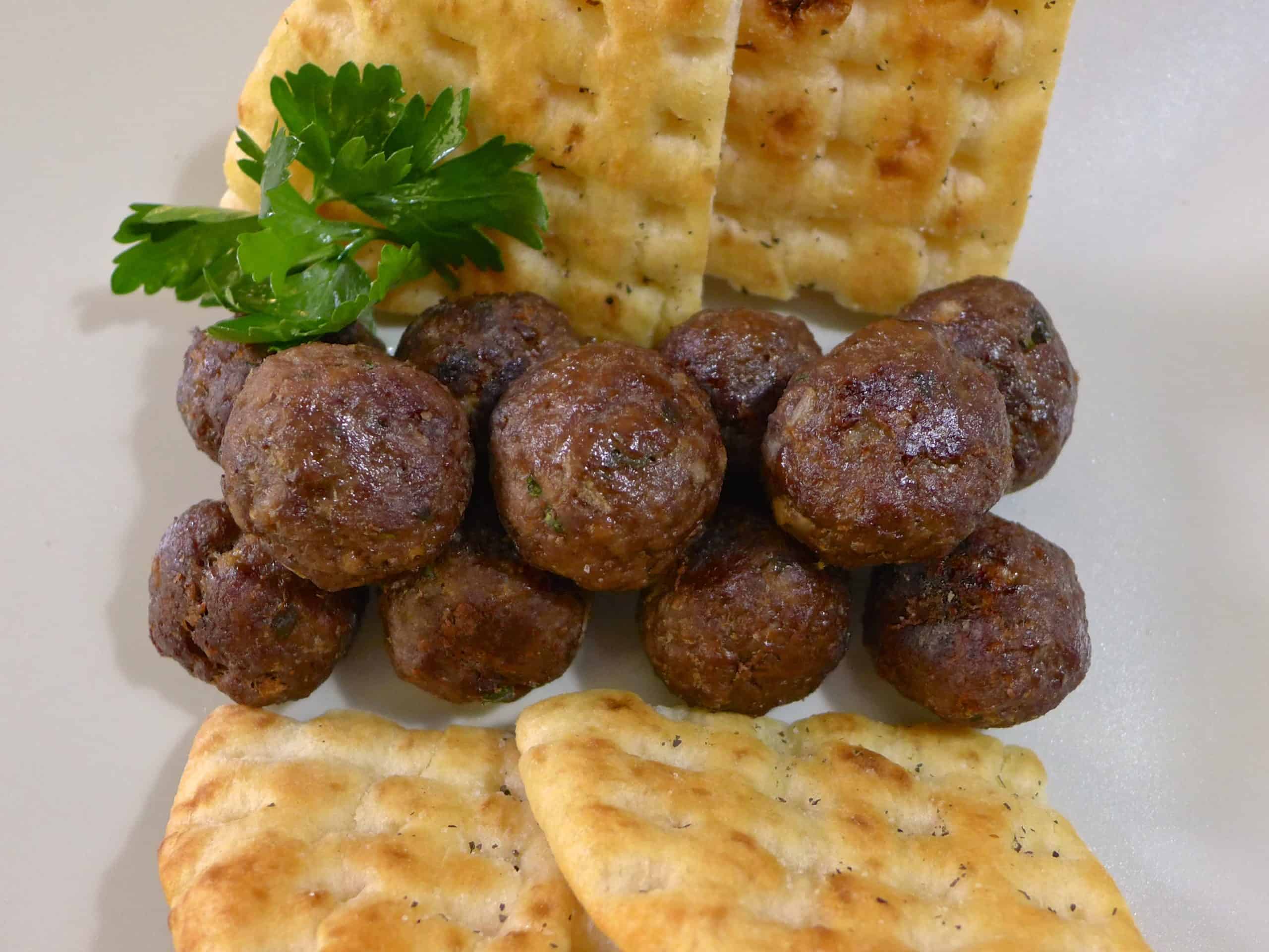 Crispy Greek Lamb Meatballs Recipe Keftedes Arni My Greek Dish