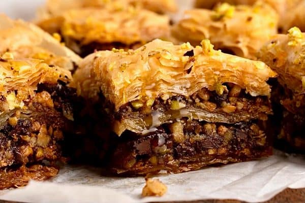 Chocolate Baklava recipe - My Greek Dish