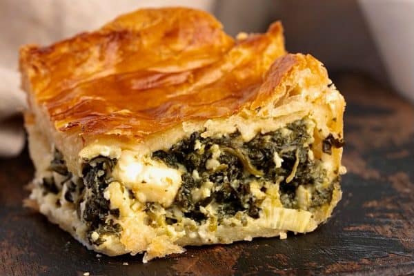 Easy Greek Spanakopita with puff Pastry - My Greek Dish