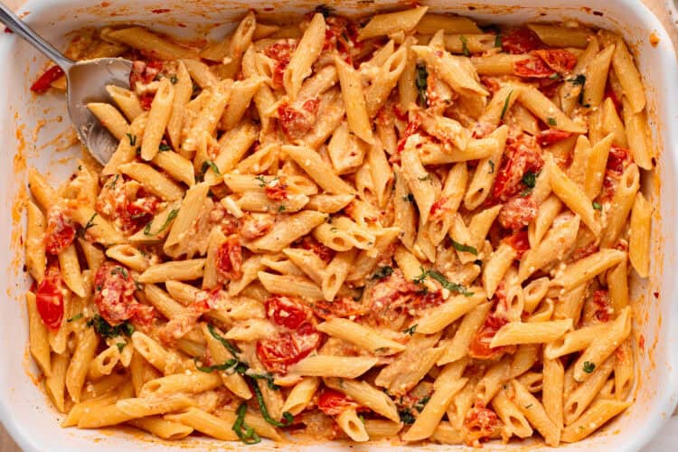 Baked Feta Pasta recipe